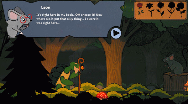 Игра Flower For A Farewell, скриншот