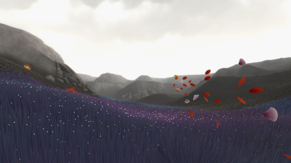 Игра Flower, скриншот