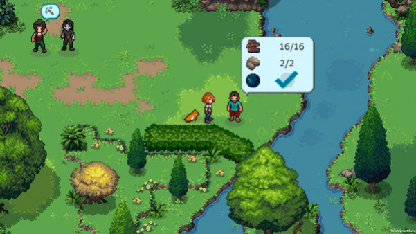 Игра Flowstone Saga, скриншот