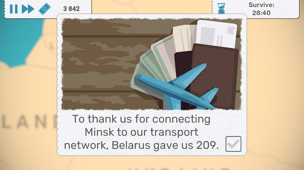 Игра Fly Corp, скриншот