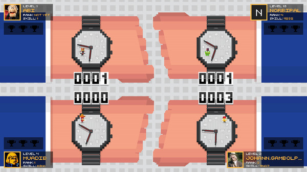 Игра Fly O'Clock, скриншот