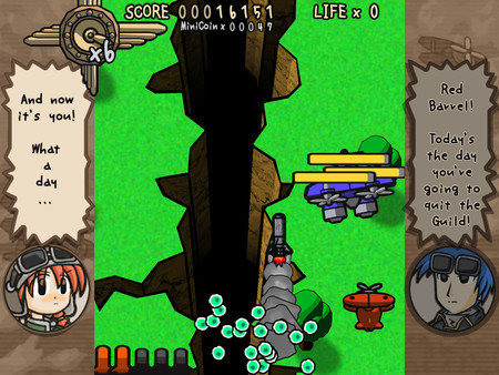 Игра Flying Red Barrel - The Diary of a Little Aviator, скриншот