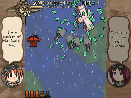 Игра Flying Red Barrel - The Diary of a Little Aviator, скриншот