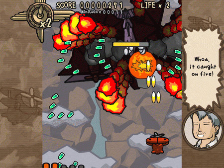 Игра Flying Red Barrel - The Diary of a Little Aviator, скриншот