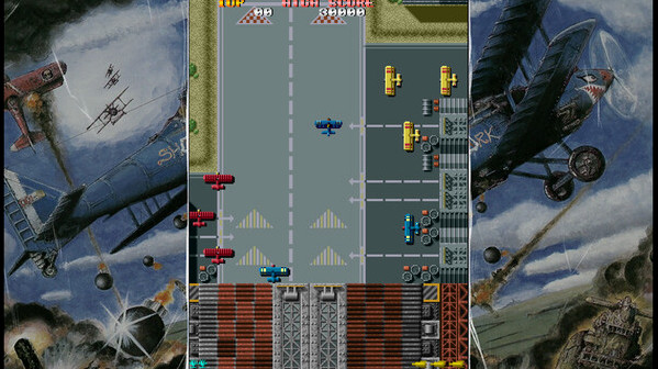 Игра Flying Shark, скриншот