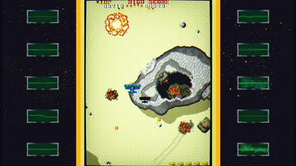 Игра Flying Shark, скриншот