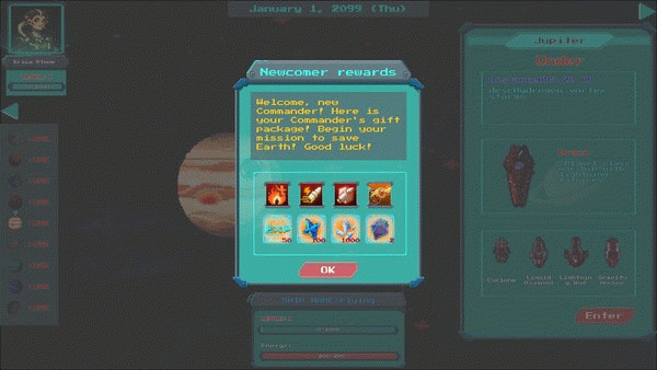 Игра Flying Universe, скриншот