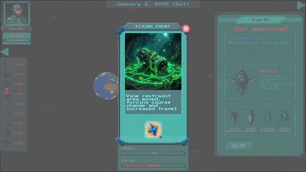 Игра Flying Universe, скриншот