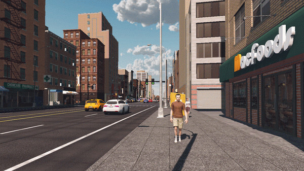 Игра Food Delivery Simulator, скриншот