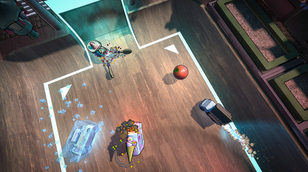 Игра Foodtruck Arena, скриншот