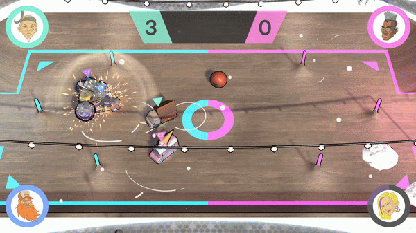 Игра Foodtruck Arena, скриншот