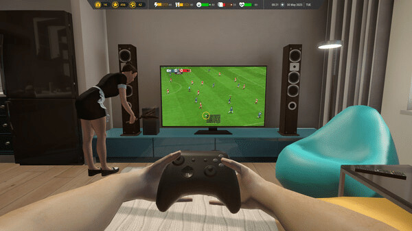 Игра Football Life Simulator, скриншот