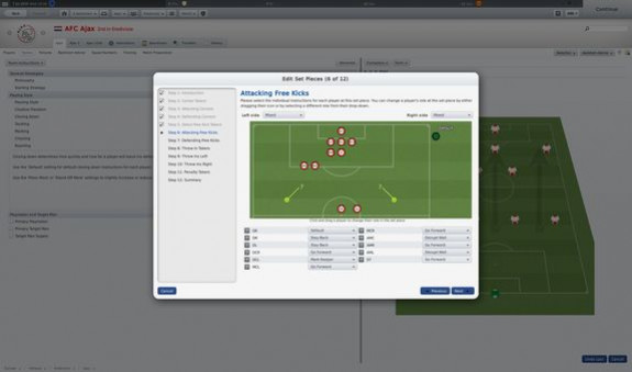 Игра Football Manager 2011, скриншот