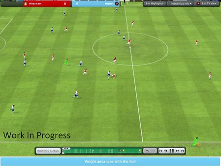 Игра Football Manager 2011, скриншот