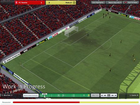 Игра Football Manager 2011, скриншот