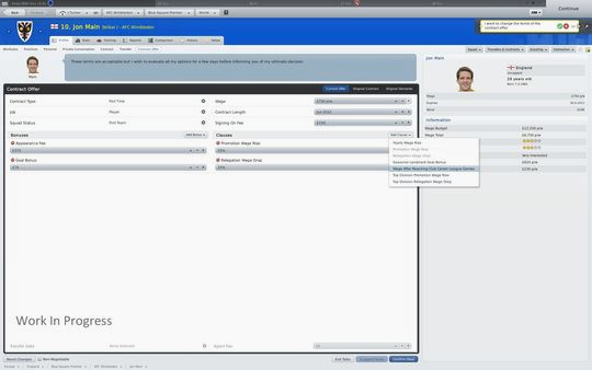 Игра Football Manager 2011, скриншот