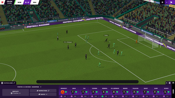 Игра Football Manager 2021, скриншот