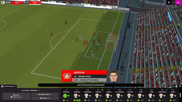 Игра Football Manager 2022, скриншот