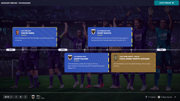 Игра Football Manager 2023, скриншот