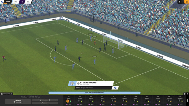 Игра Football Manager 2024, скриншот