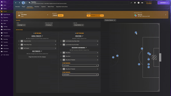 Игра Football Manager 2024, скриншот