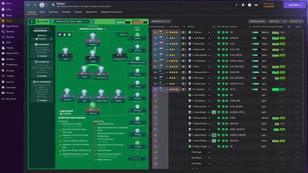 Игра Football Manager 2024, скриншот