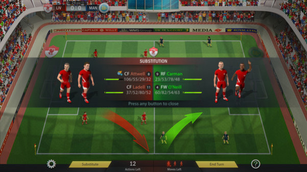 Игра Football, Tactics & Glory: Football Stars, скриншот