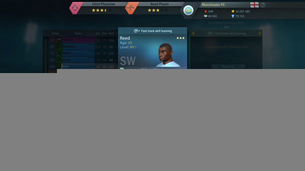Игра Football, Tactics & Glory: Manager's Journey, скриншот