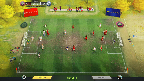 Игра Football, Tactics & Glory, скриншот