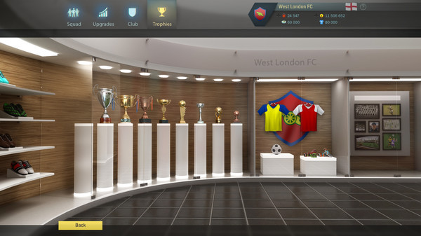 Игра Football, Tactics & Glory, скриншот
