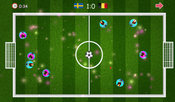 Игра Football tournament, скриншот