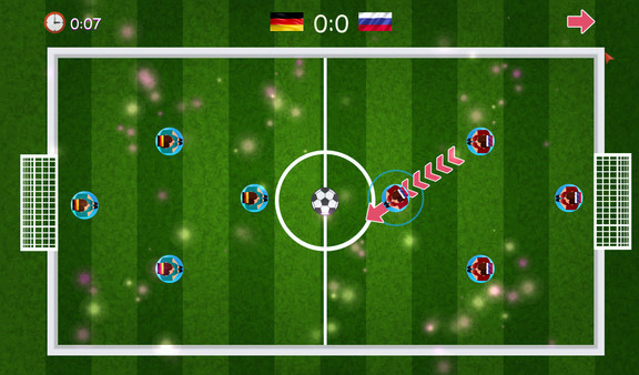 Игра Football tournament, скриншот