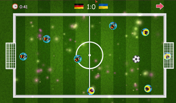 Игра Football tournament, скриншот