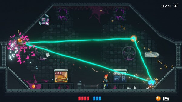 Игра Footgun: Underground, скриншот