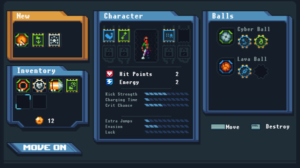 Игра Footgun: Underground, скриншот