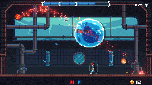 Игра Footgun: Underground, скриншот
