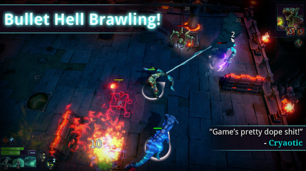 Игра FORCED SHOWDOWN, скриншот
