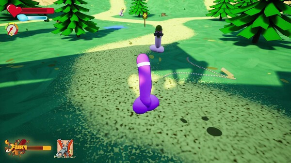 Игра Foreskin Fury, скриншот