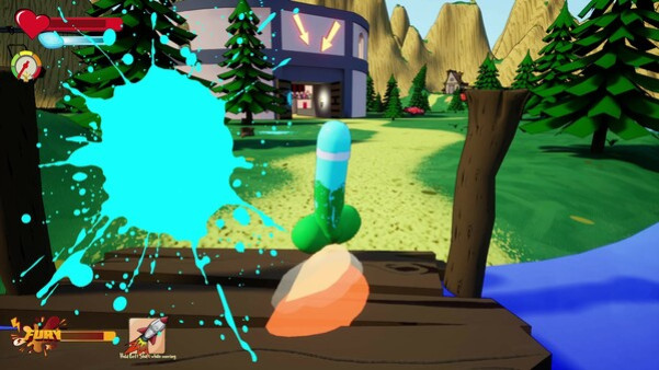 Игра Foreskin Fury, скриншот