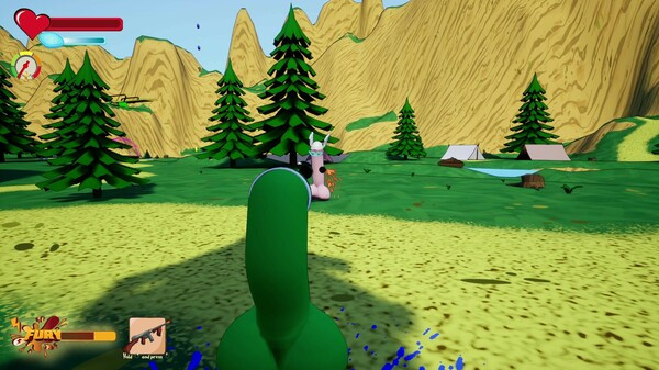 Игра Foreskin Fury, скриншот