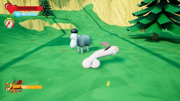 Игра Foreskin Fury, скриншот