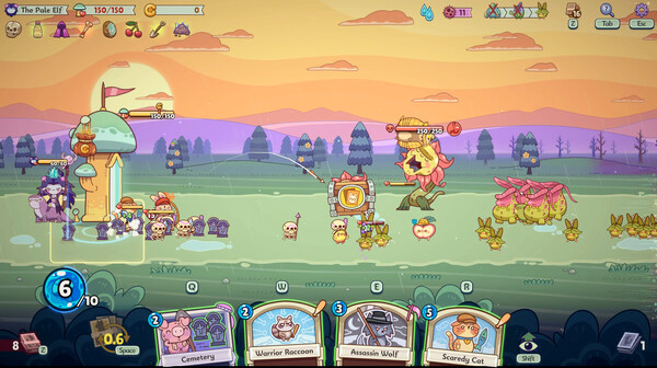Игра Forest Heroes, скриншот