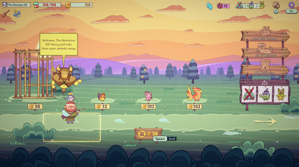 Игра Forest Heroes, скриншот