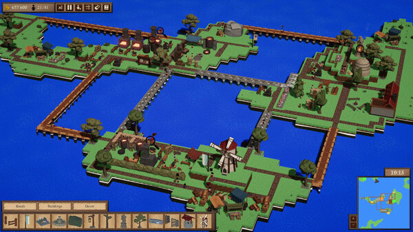 Игра Forge Industry, скриншот