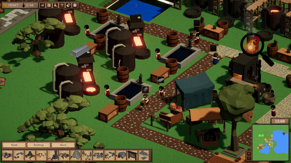 Игра Forge Industry, скриншот