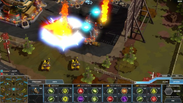 Игра Forged Battalion, скриншот