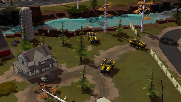 Игра Forged Battalion, скриншот