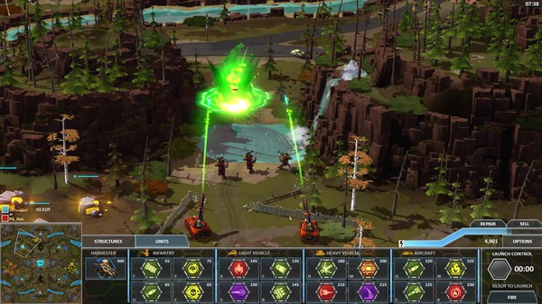 Игра Forged Battalion, скриншот