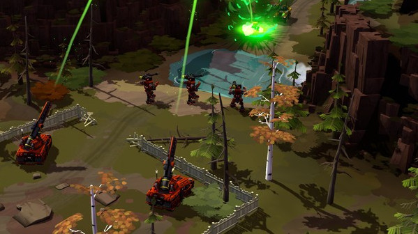 Игра Forged Battalion, скриншот