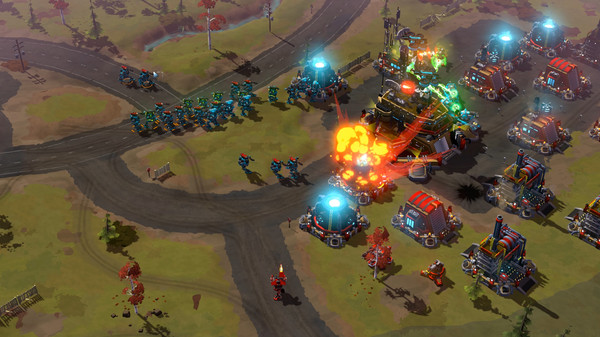 Игра Forged Battalion, скриншот